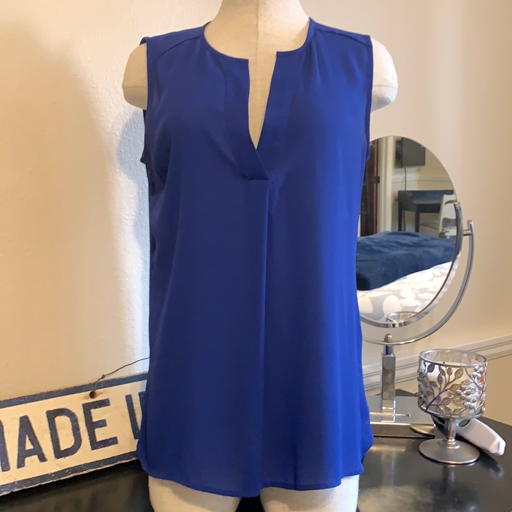 Alfani, Blue tank, size 4